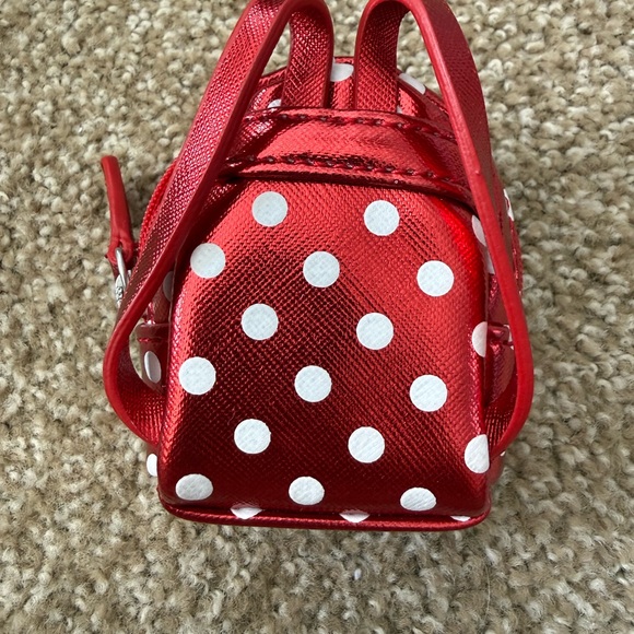 Loungefly Disney Nuimos Red Polka Dot Mini Backpack Keychain - Picture 4 of 4